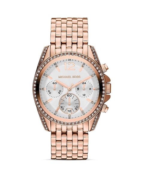 michael kors rose gold watch.